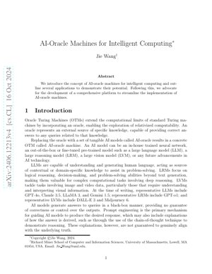 PDF Document Cover - AI-Oracle Machines: A Framework for Intelligent Computing