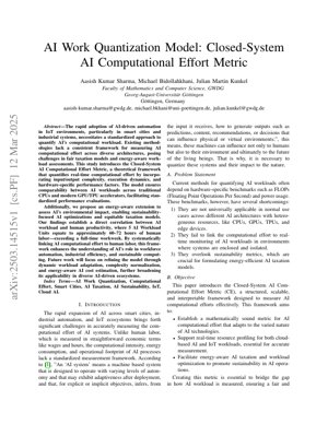 PDF Document Cover - Closed-System AI Computational Effort Metric: A Framework for Standardized AI Workload Measurement
